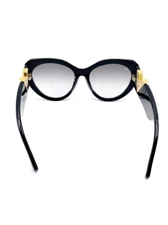 Louis Vuitton New Arrival My Fair Acetate Metal Gold Black Sunglasses Eyewear